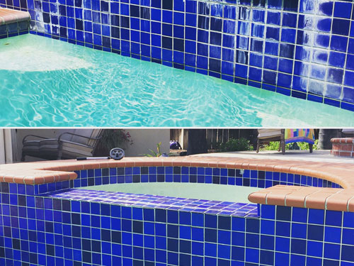Home Sd Pool Tile Cleaning Our, Glass Pool Tile Cleaning